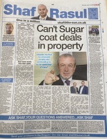 Can Sugar coat deals in property